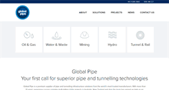 Desktop Screenshot of globalpipe.com.au